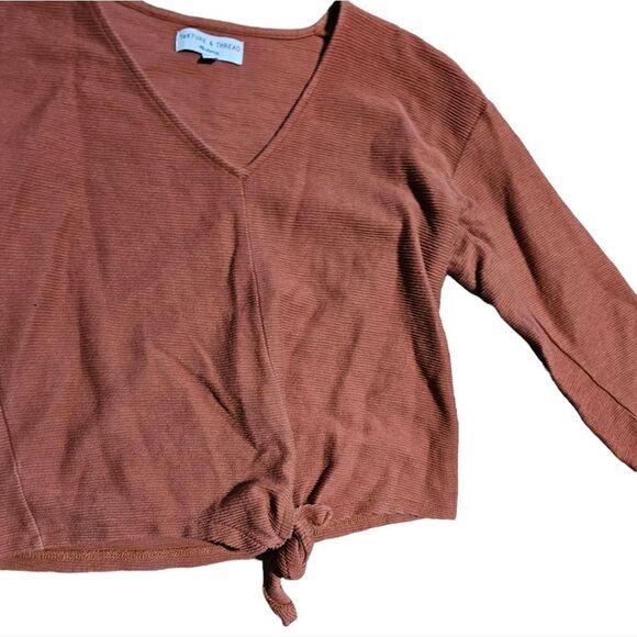 Women's TEXTURE & THREAD MADEWELL Cropped Top Size Small - Picture 4 of 5